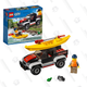 LEGO City Great Vehicles Kayak Adventure 60240 Building Kit , New 2019 (84 Piece) | $8 | Amazon